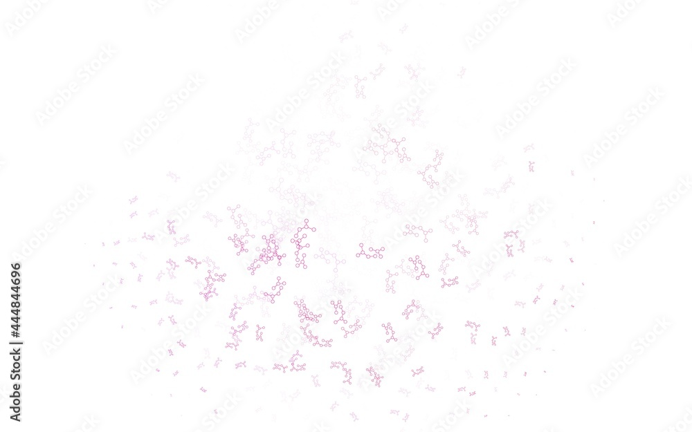 Light Pink, Red vector texture with artificial intelligence concept.
