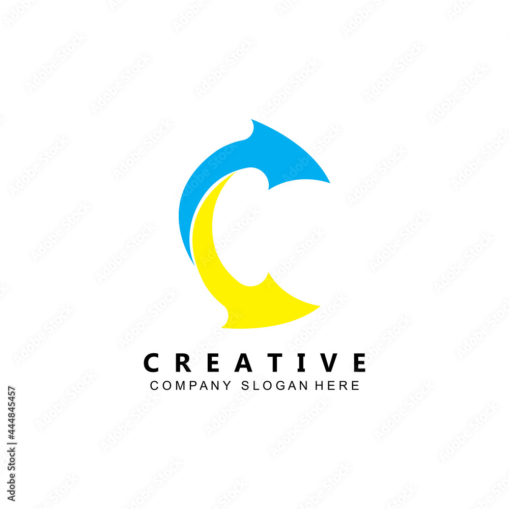 Fototapeta premium fast arrow logo vector icon symbol