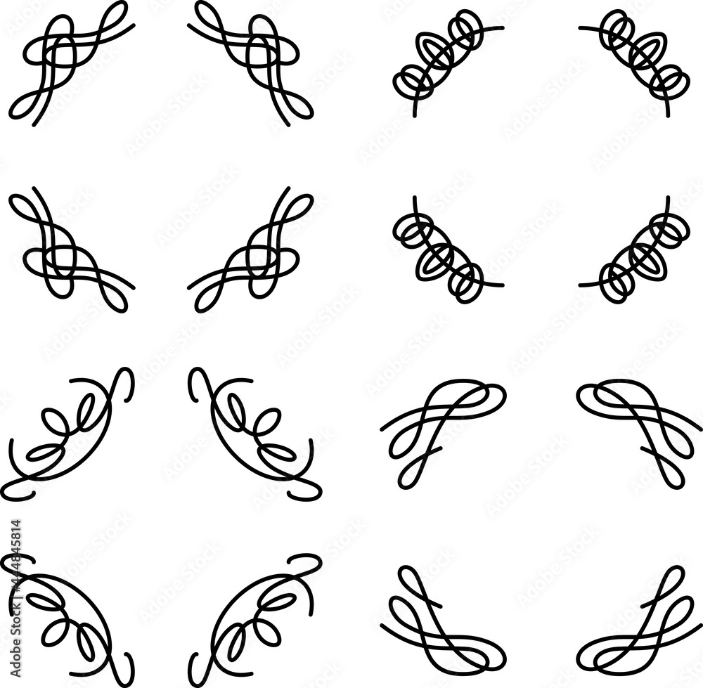 Obraz premium フレーム用デコレーションラインのセット