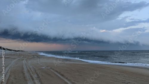 Squall Line over the Outer Banks of North Carolina