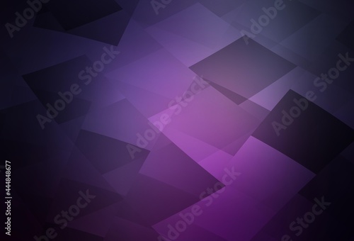 Dark Purple, Pink vector template with rhombus.