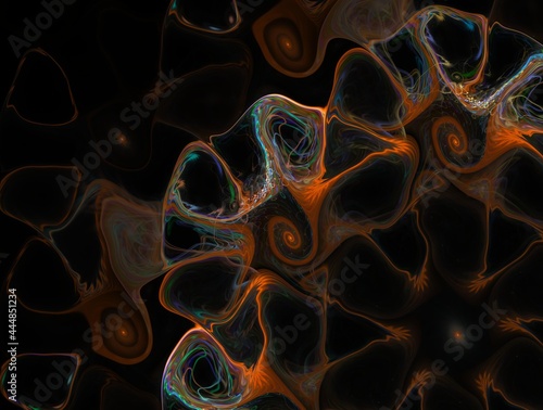 Imaginatory fractal background generated Image © Ni23