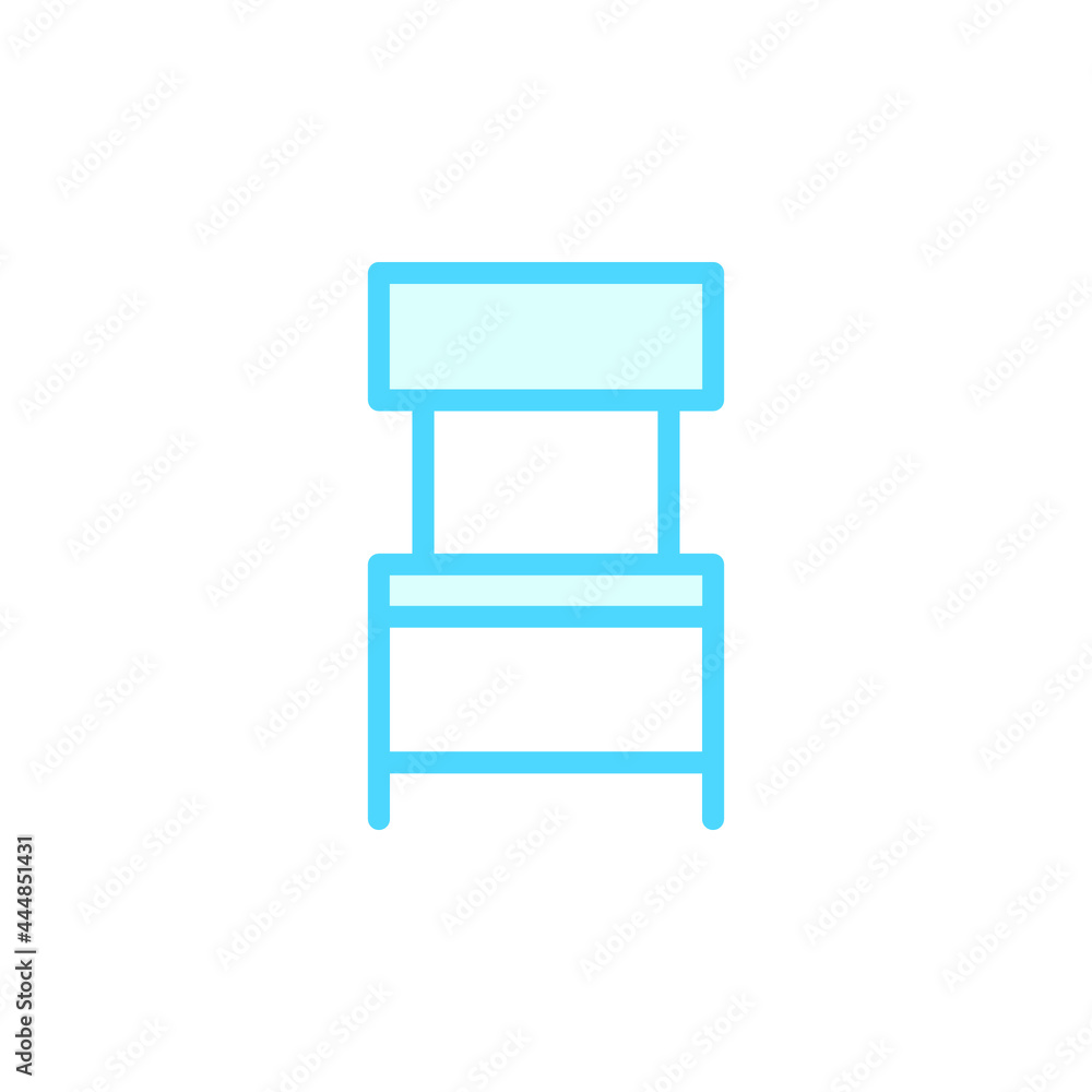 Illustration Vector Graphic of Chair icon Illustration Vector Graphic of Chair icon