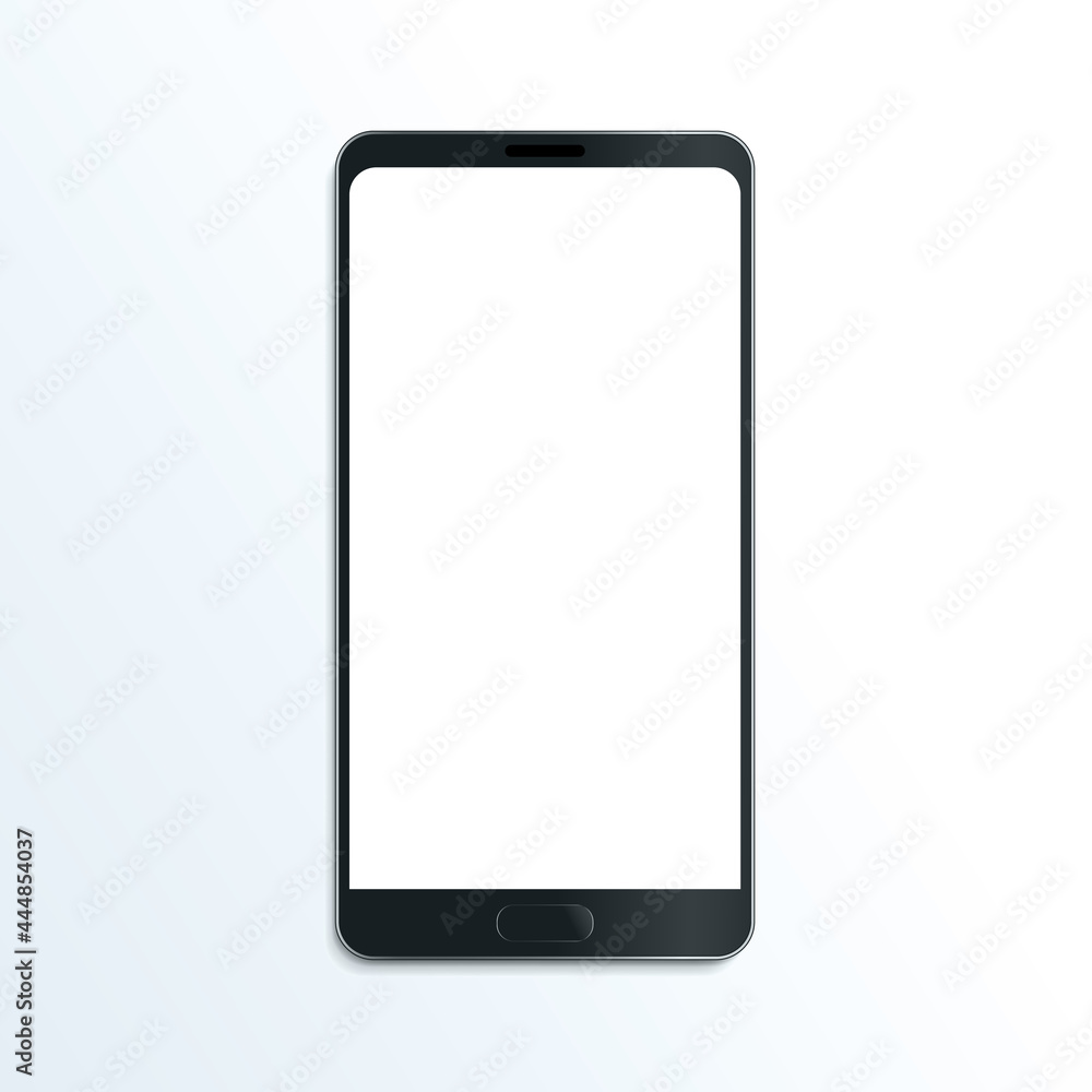 Smartphone Clear Mockup Vector Mobile Phone Screen Smartphone Clear Mockup Vector Mobile Phone Screen