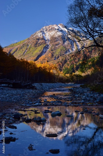 絶景の上高地 秋景色