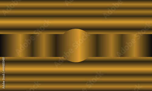 Gold Bar Gradient Vector Plate Shiny