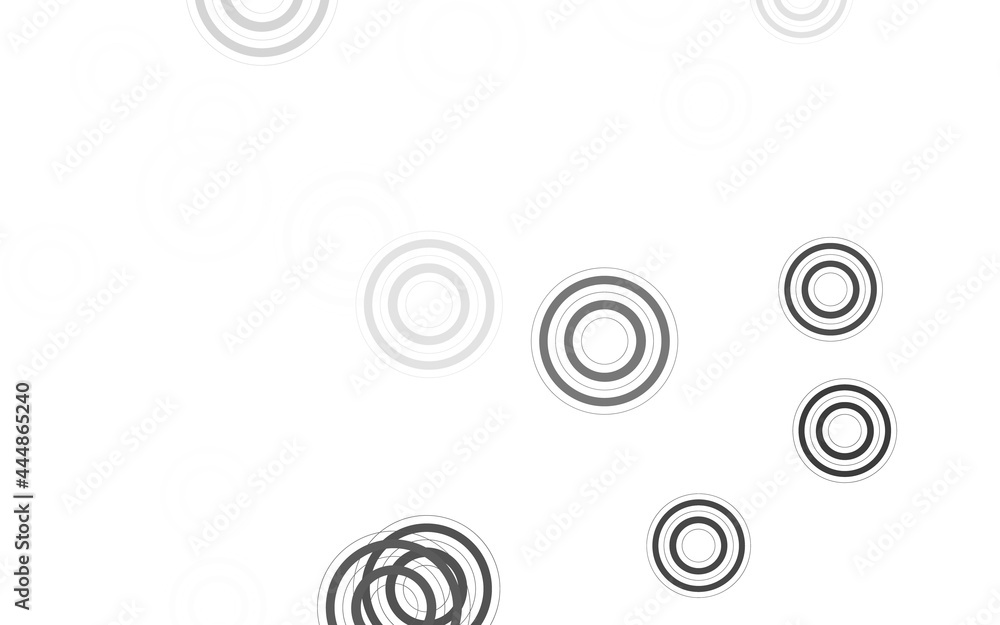 Light Gray vector layout with circle shapes. Light Gray vector layout with circle shapes.