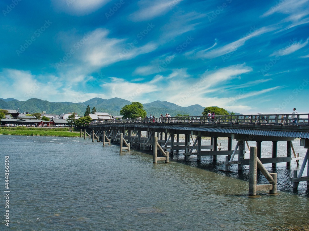 嵐山の渡月橋