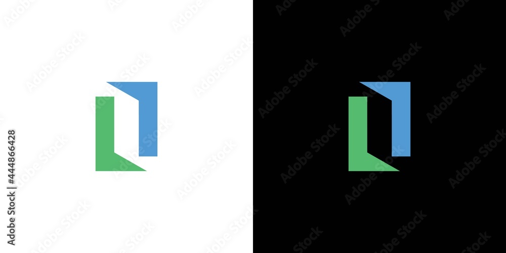 Modern and sophisticated letter i initial logo design Modern and sophisticated letter i initial logo design