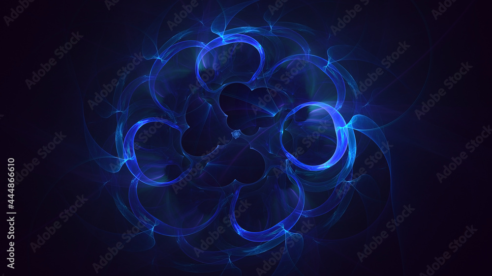 3D rendering abstract round light background 3D rendering abstract round light background