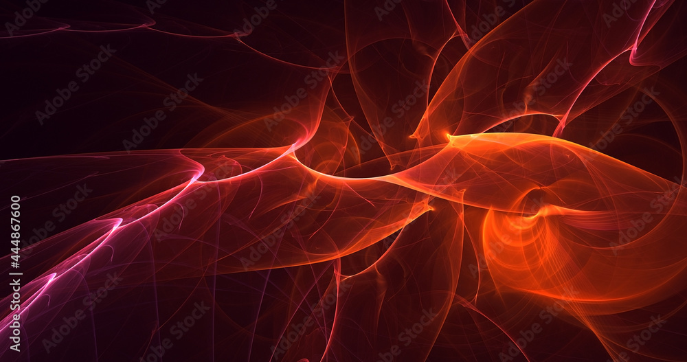 3D rendering abstract multicolor fractal light background 3D rendering abstract multicolor fractal light background