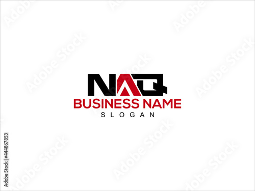 Letter NAQ Logo Icon Vector Image Design For Company or Business photo