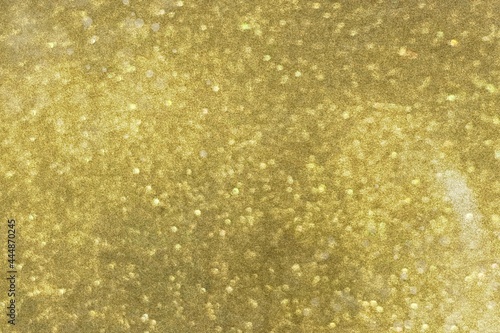 Golden glitter texture for abstract background
