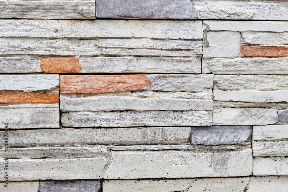 Stone wall background, rock materials for construction. Stone wall background, rock materials for construction.