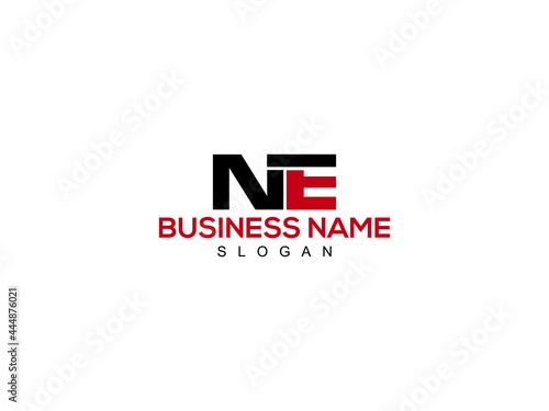 Letter NE Logo, Creative ne Logo Icon Vector Image Design For Company or Business photo