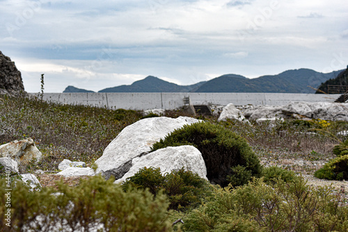 A series of rocks