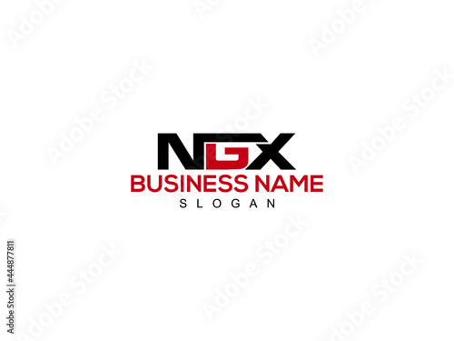 Letter NGX Logo Icon Vector Image Design For Company or Business photo