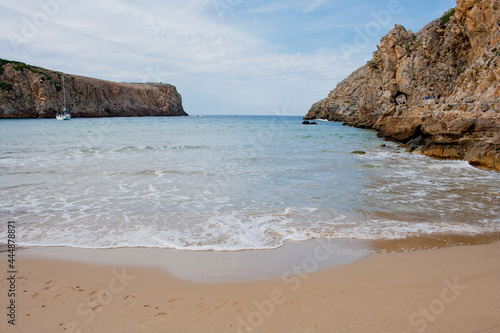 beach and rocks and sea on Sardinia, Italy