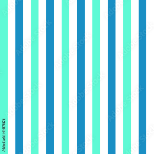 Blue white stripes seamless pattern. Vector illustration. 