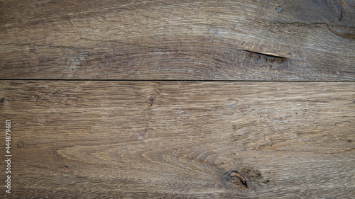 Hintergrund rustikales Holz mit starker Maserung und Astlöchern, Wandverkleidung, Bodenbelag