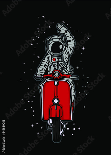 ASTRONAUT RIDE SCOOTER