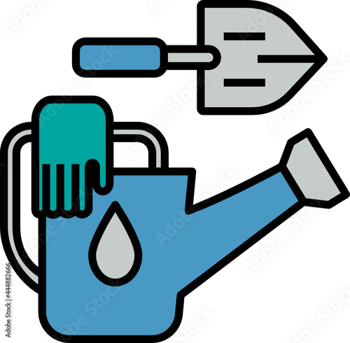 Farming tool icon. Supermarket concept icon style