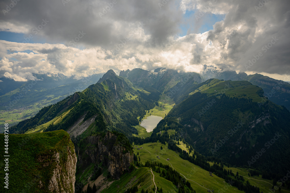 Schweizer Alpen im Appenzellerland Schweiz