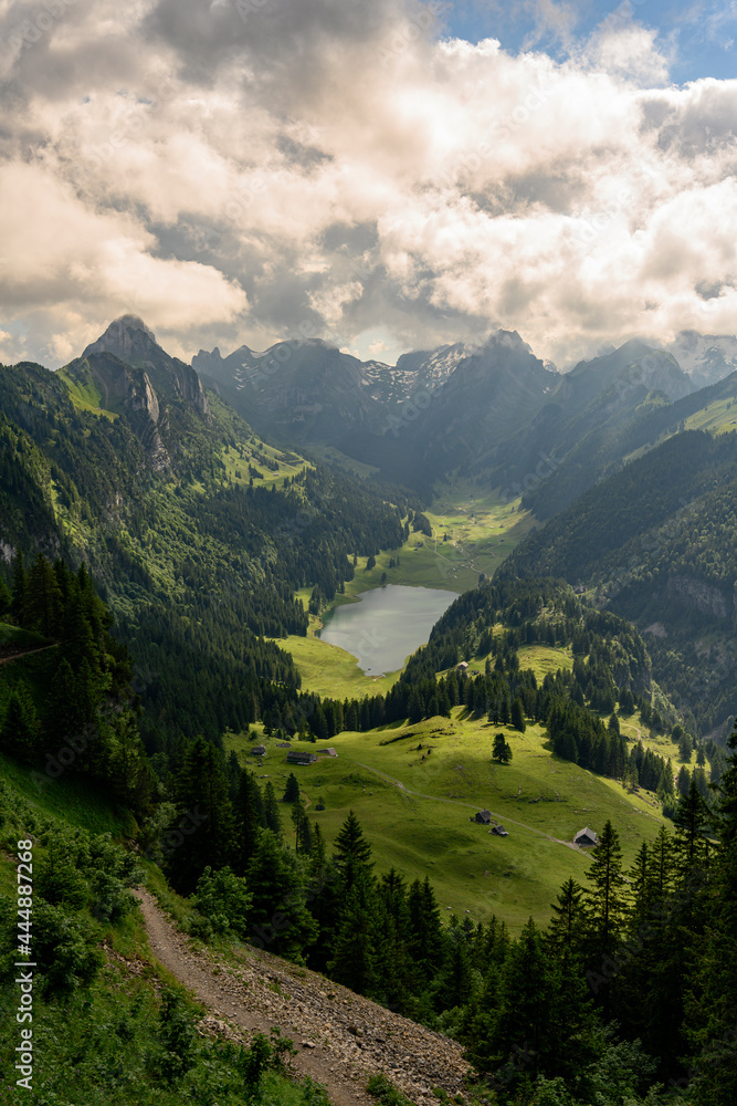 Schweizer Alpen im Appenzellerland