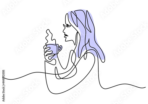 Continuous one line drawing...
