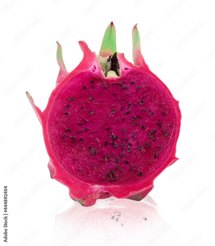 dragon fruit isolated on white background