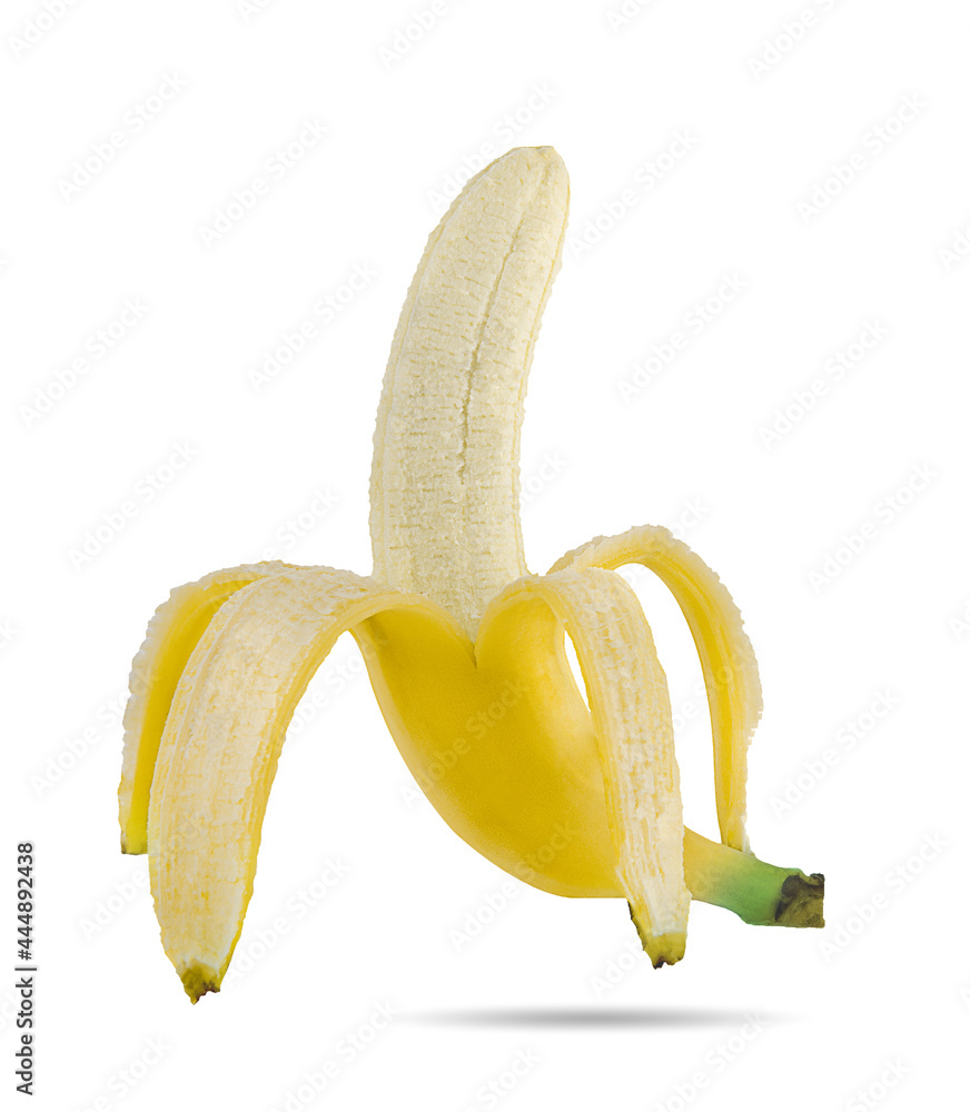 Banana isolated on white background.