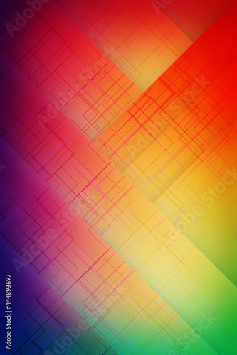 Pattern lgb flag, geometric...