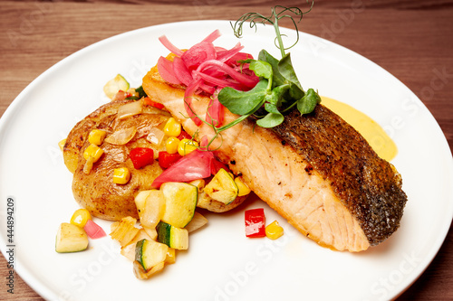 Grilled Salmon