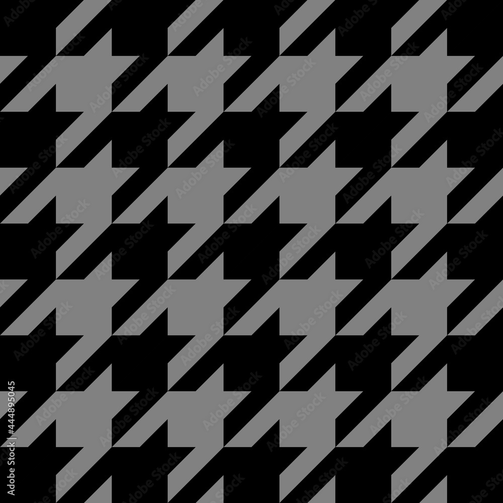 Goose foot. Houndstooth tartan tweed Goose foot. Houndstooth tartan tweed