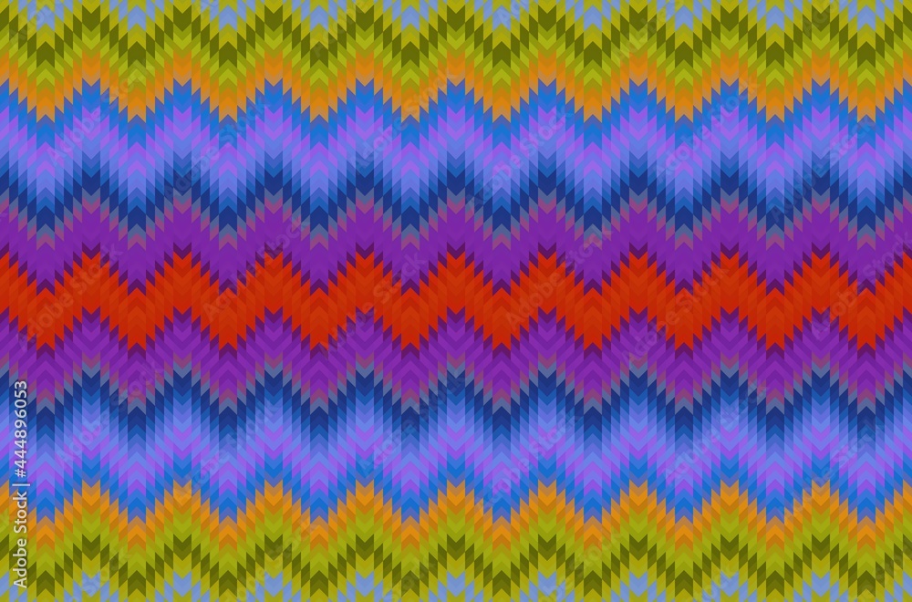 Pattern sweater christmas seamless background, symmetry.