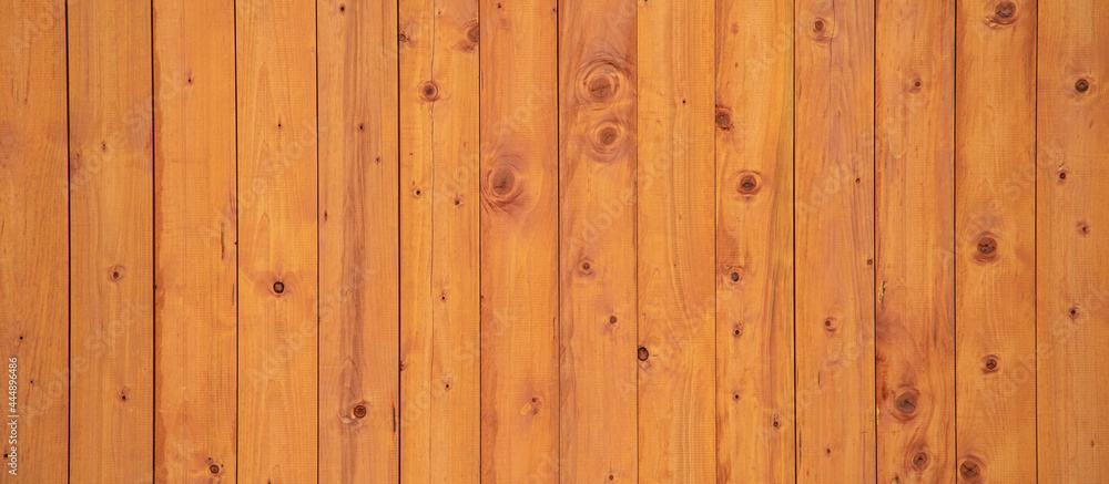 Fototapeta premium texture of brown wood plank wall. background of wooden surface