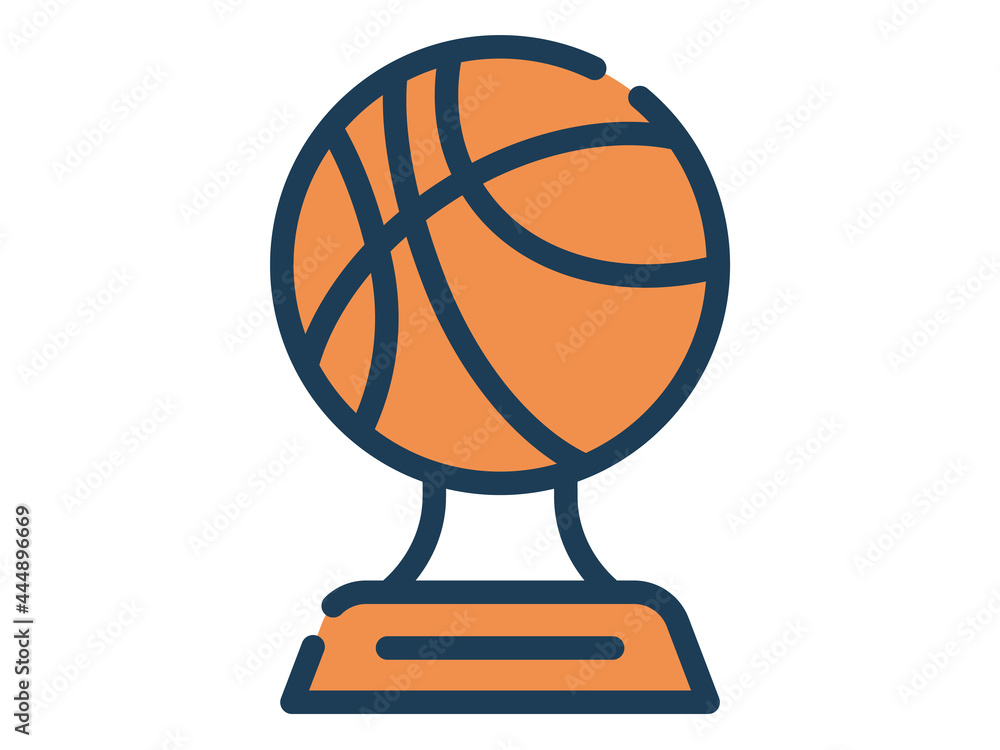 tournament award single isolated icon with dash or dashed line style tournament award single isolated icon with dash or dashed line style