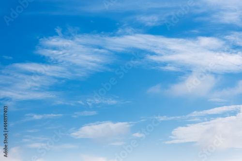 Fototapeta Naklejka Na Ścianę i Meble -  blue sky with soft white cloud