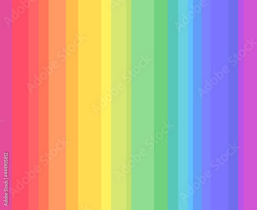 Abstract rainbow pattern. Colored stripe background. Seamless abstract texture with lines. Colorful illustration © mikabesfamilnaya