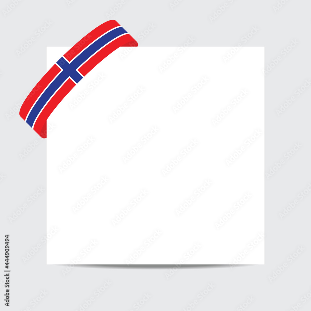 Norway flag. Norway patriotic banner with space for text. Happy Independent Day. Template of greeting card, Norway flag. Norway patriotic banner with space for text. Happy Independent Day. Template of greeting card,
