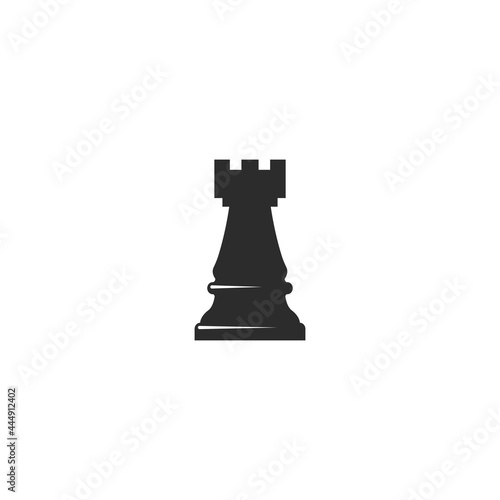 chess rook icon vector illustration design © sangidan
