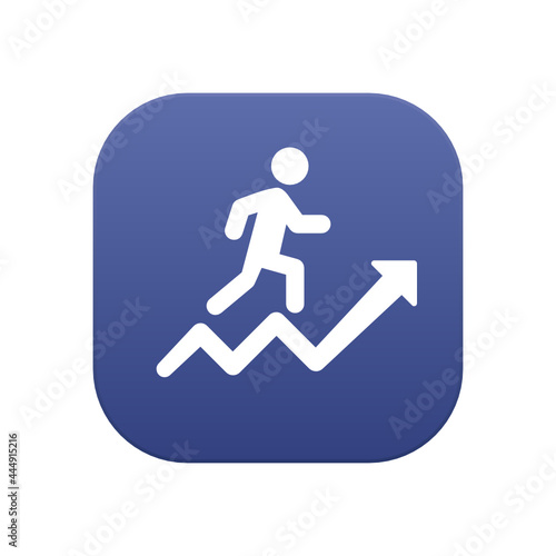 Financial Growth - Sticker