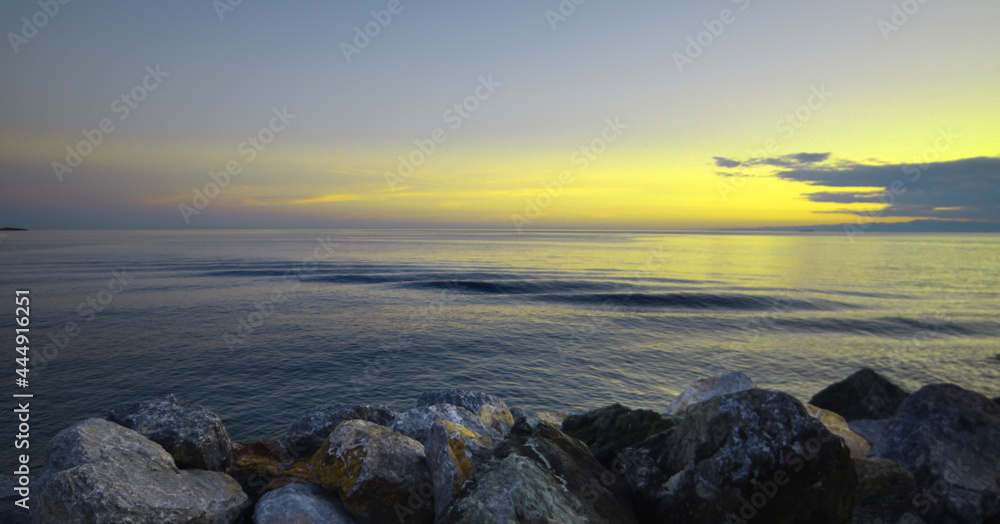 wonderful sunset on the Ligurian coast in Camogli
wonderful sunset on the Ligurian coast in Camogli