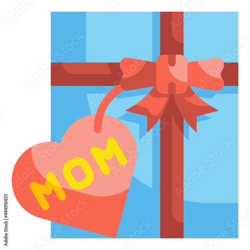 gift box flat icon