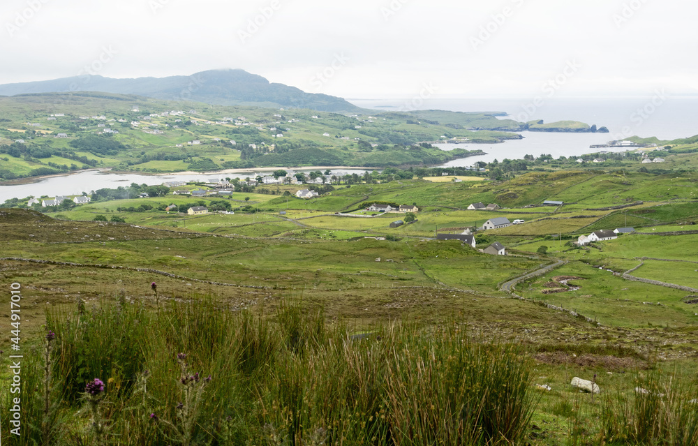 Teelin village, Donegal, Ireland