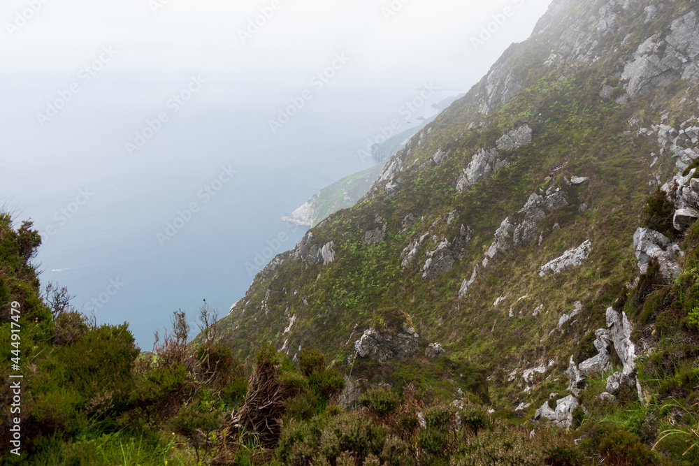 Sliabh Liag cliffs walk in Co Donegal