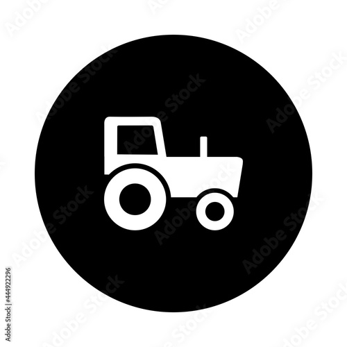 Traktor und Kreis