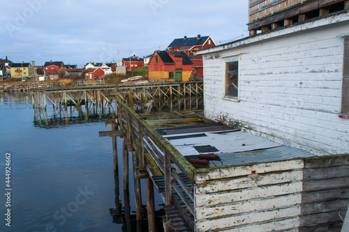 Fish Factory in North of Norway, Bugøynes photo