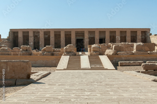 The Mortual temple of Seti in Abydos Egypt photo