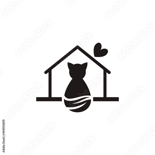 Animal House Icon Business - Best For You Business Mascot - Premium Vector